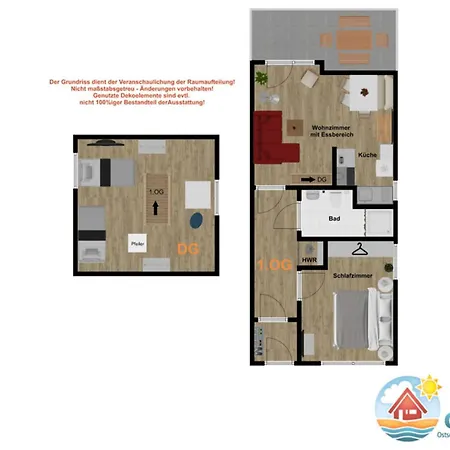Haus Seeblick 16 Апартаменты Wohlenberg